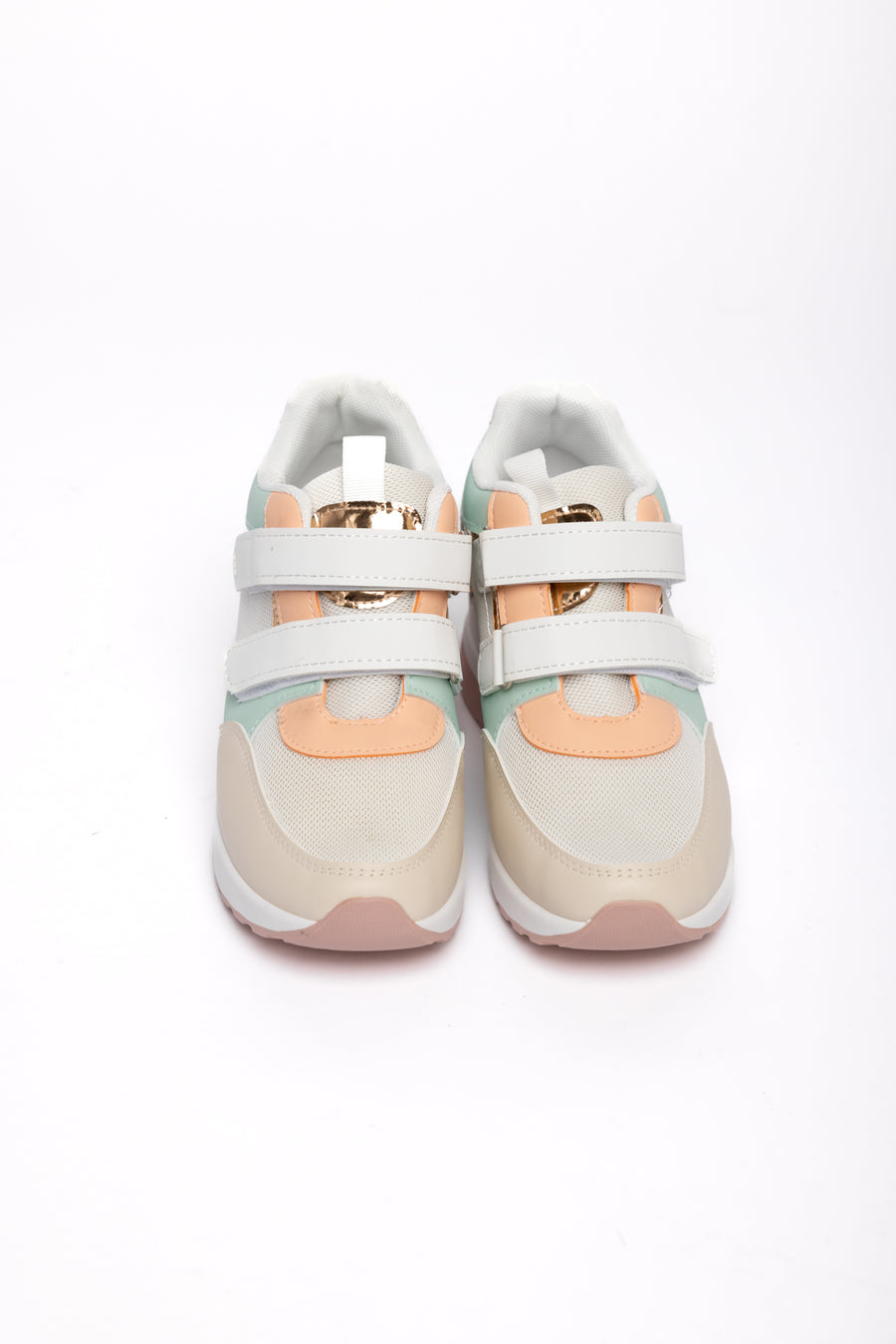 Sneaker Pastel con Cierre de Velcro