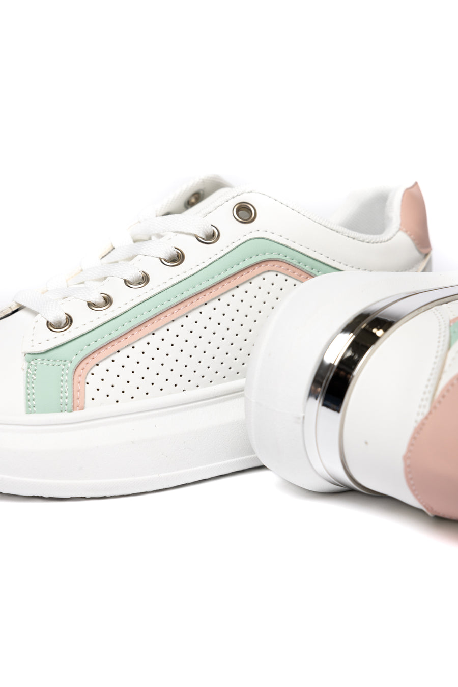 Sneaker frescura Pastel: Respirabilidad y Diseño Contemporáneo