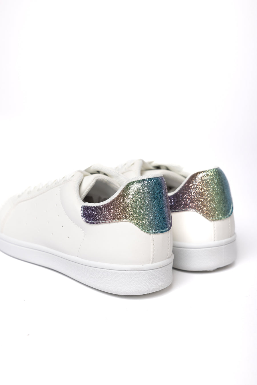 Sneaker con Detalles Brillantes Multicolor