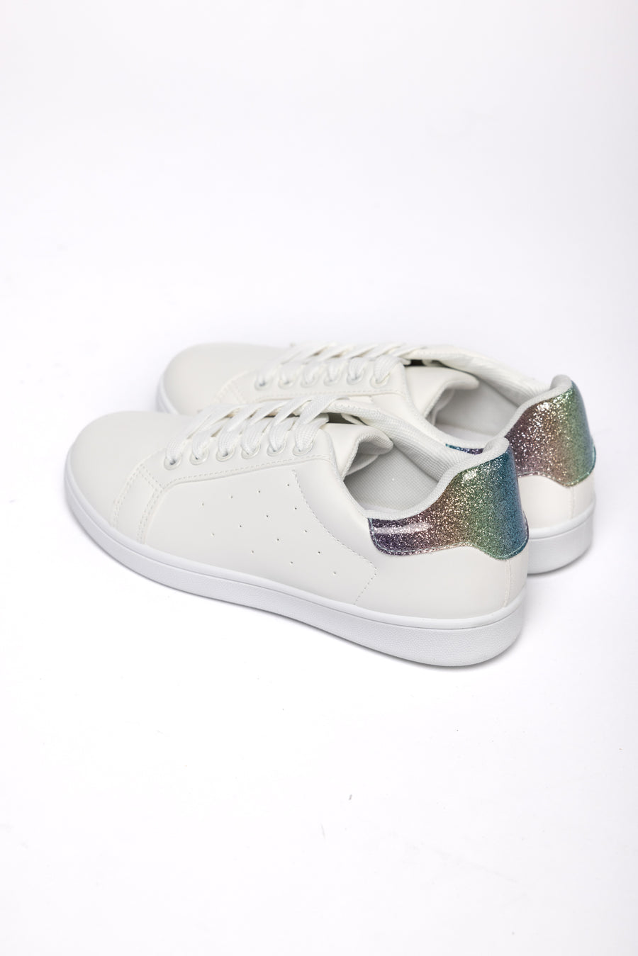 Sneaker con Detalles Brillantes Multicolor