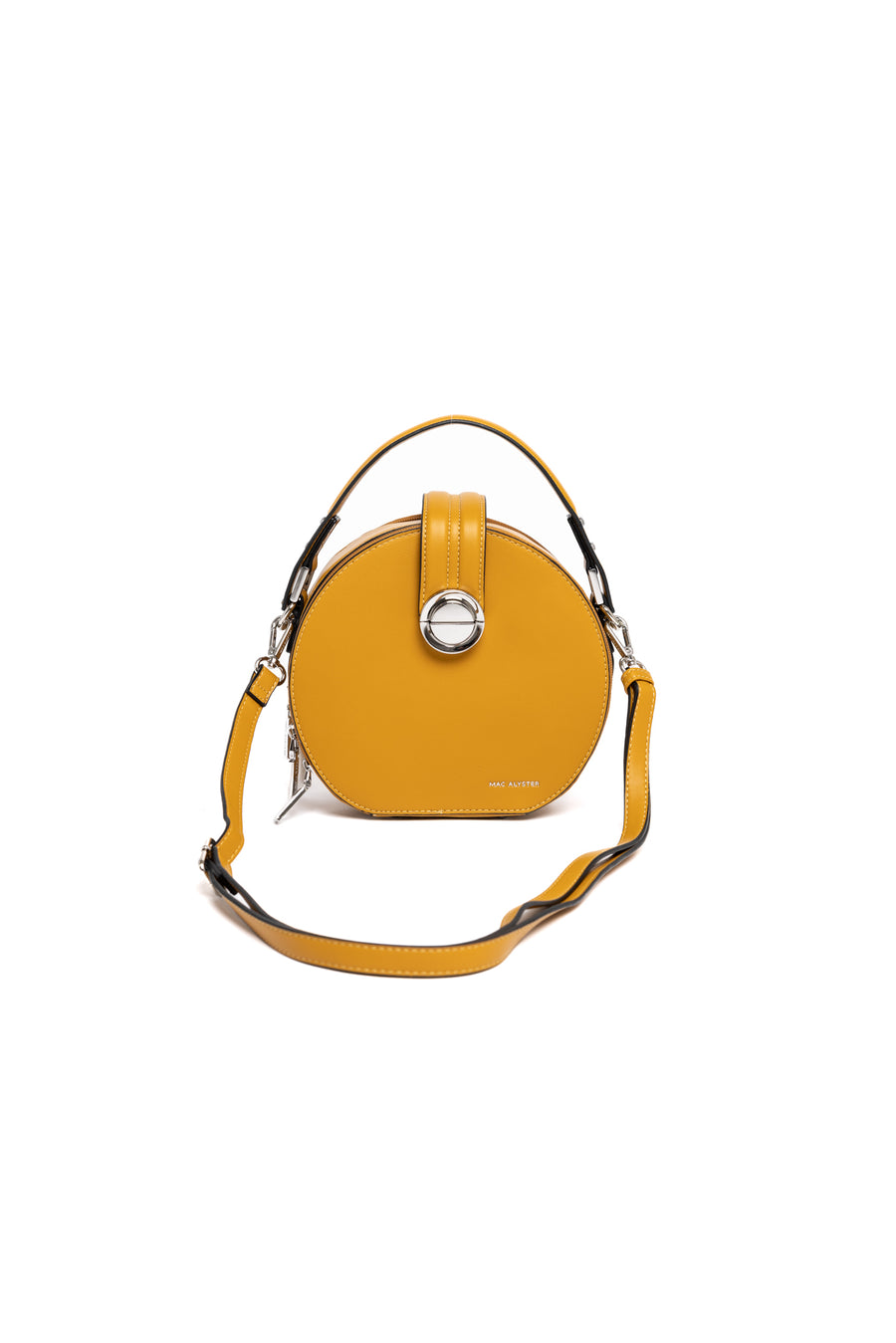 Bolso Circular con Detalle de Anillo