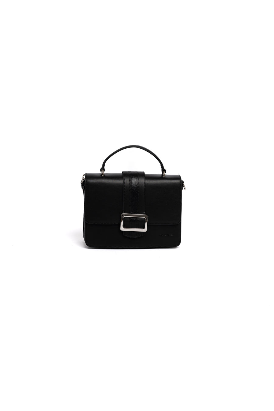 Bolso Satchel de piel Clásico en Negro