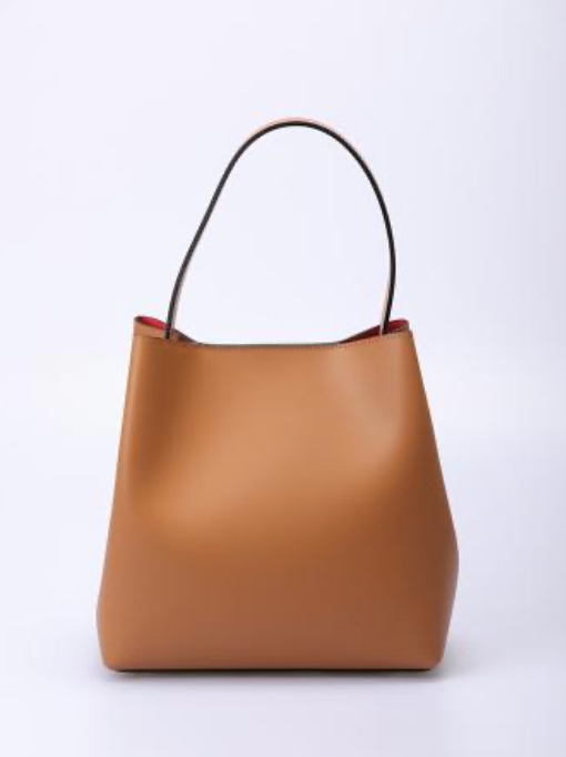 Bolso shopper de piel